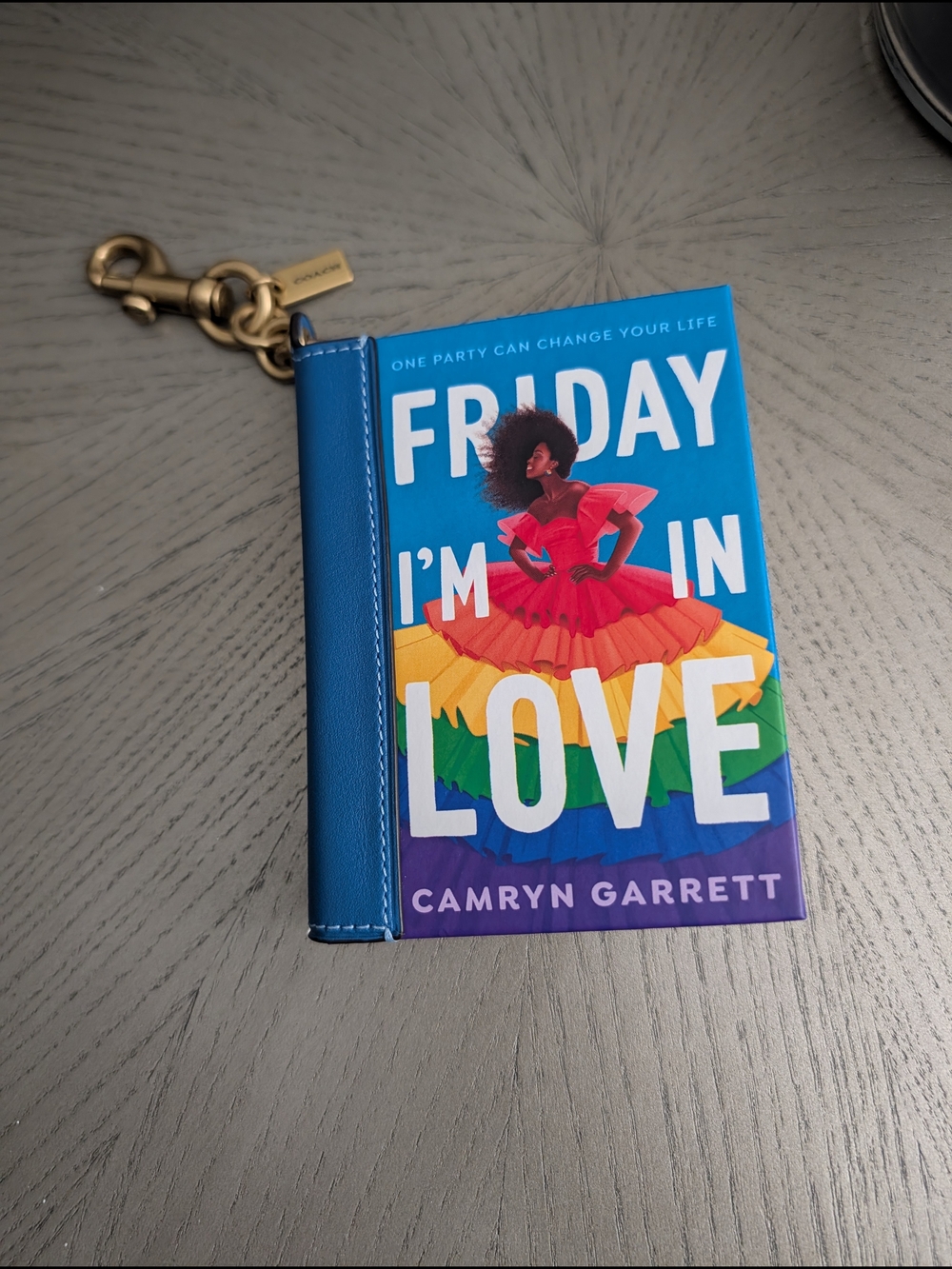 No Tag Coach Friday I'm In Love By Camryn Garrett Book Bag Charm